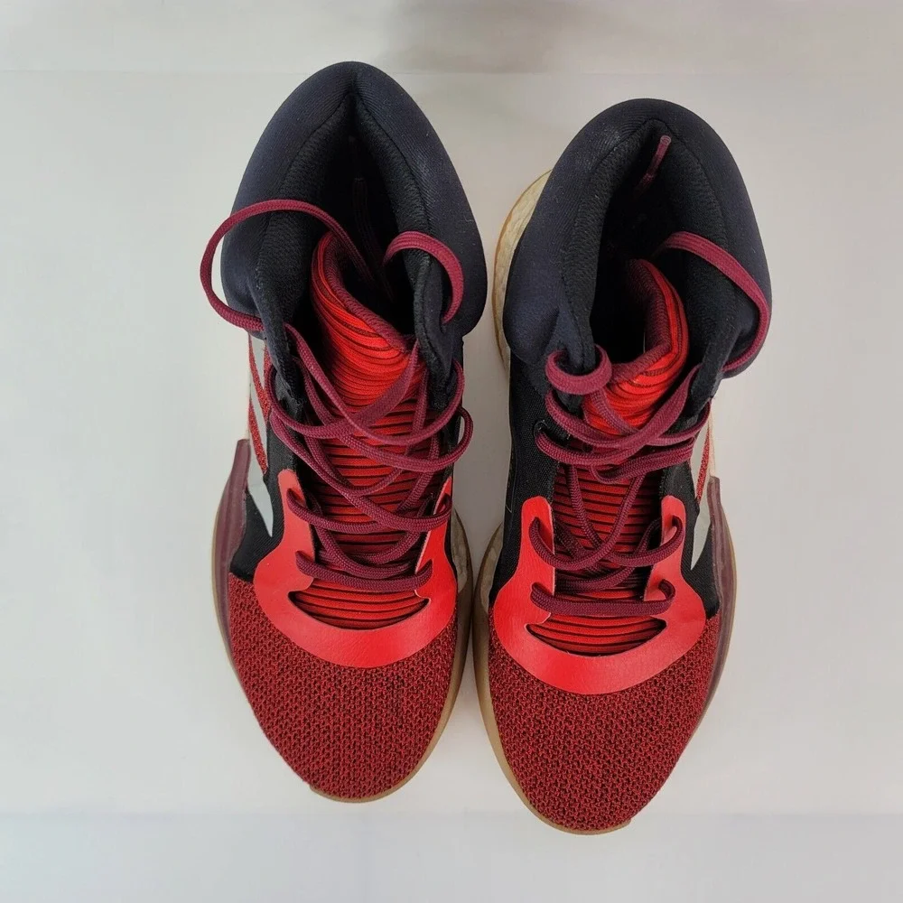 Adidas Marquee Boost J Basketball Shoes Youth / Men 7 BB9319‎ Red Black Gray